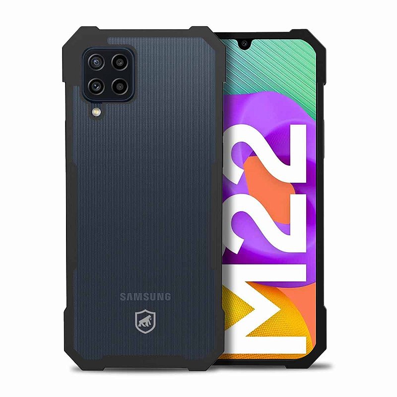 Capa para Samsung Galaxy M22 - Dual Shock X - Gshield