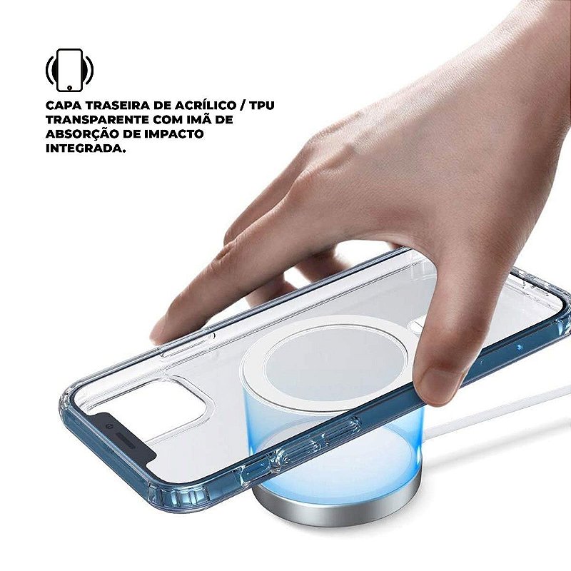 Capa MagSafe para iPhone 11 Pro - Transparente - Gshield