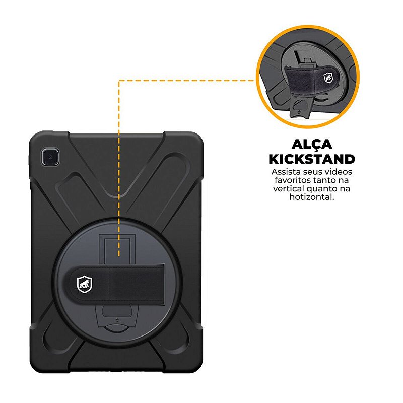 Capa para Samsung Galaxy Tab A7 Lite - Phantom - Gshield