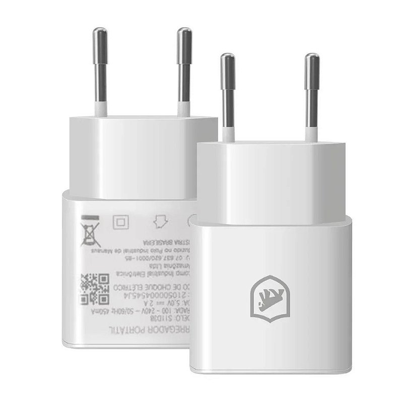 Kit Carregador 10W + Cabo Micro Usb V8 - Nano Mob - Gshield - foto 4