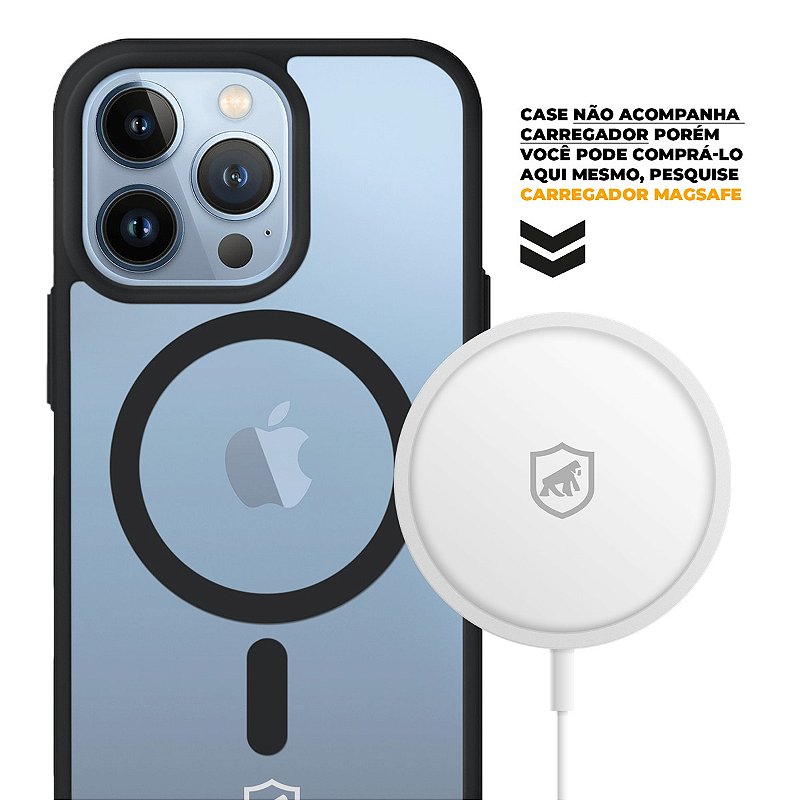 Capa MagSafe para iPhone 13 Pro - Preta - Gshield