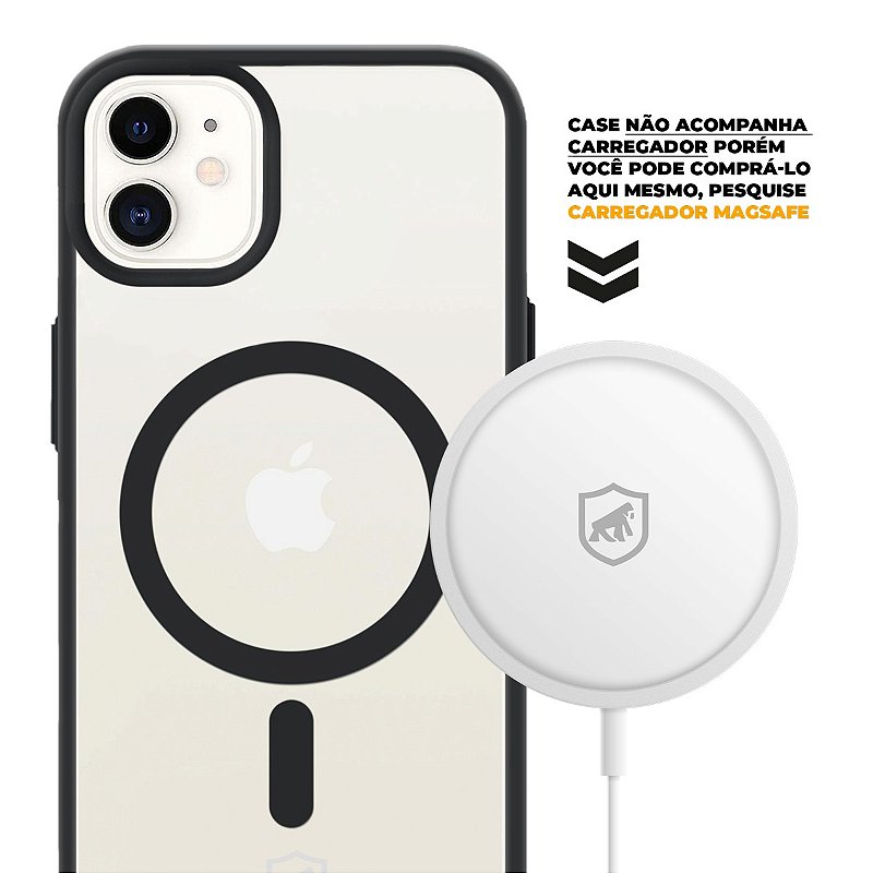 Capa MagSafe para iPhone 12 - Preta - Gshield