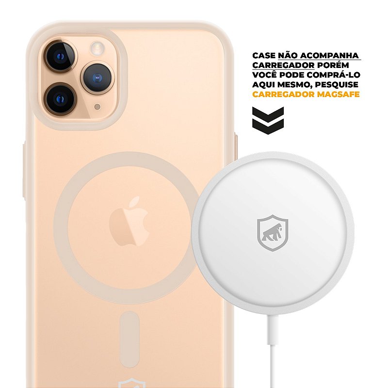 Capa MagSafe para iPhone 11 Pro Max - Rosa - Gshield