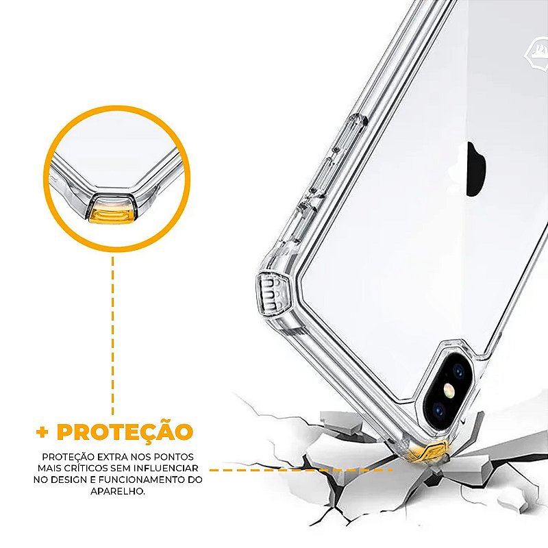 Capa para iPhone X / XS - Clear Proof - Gshield - foto 3