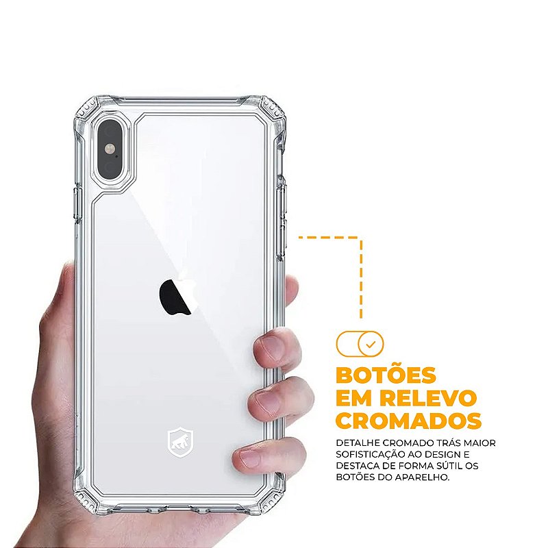Capa para iPhone XS Max - Clear Proof - Gshield