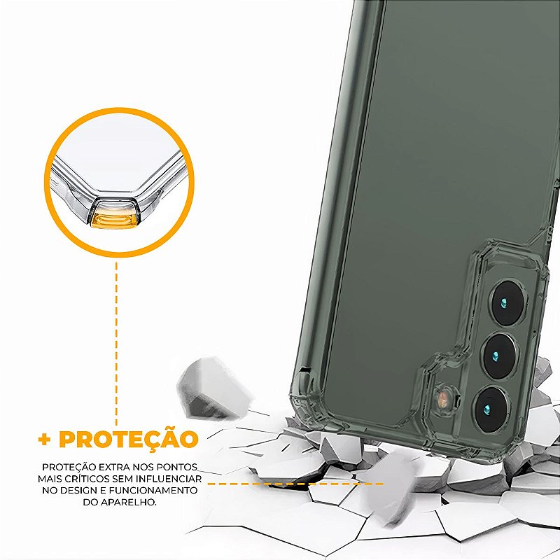 Capa para Samsung Galaxy S22 Plus - Clear Proof - Gshield