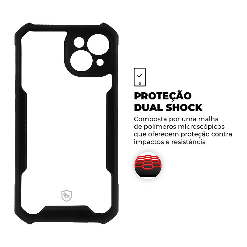 Capa para iPhone 14 - Dual Shock X - Gshield