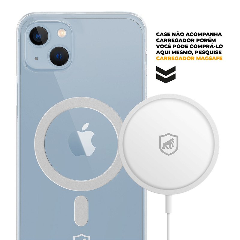 Capa MagSafe para iPhone 14 - Transparente - Gshield - foto 5
