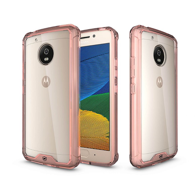 Capa para Motorola Moto G5 Plus - Ultra Slim Air Rosa - Gshield - foto 2