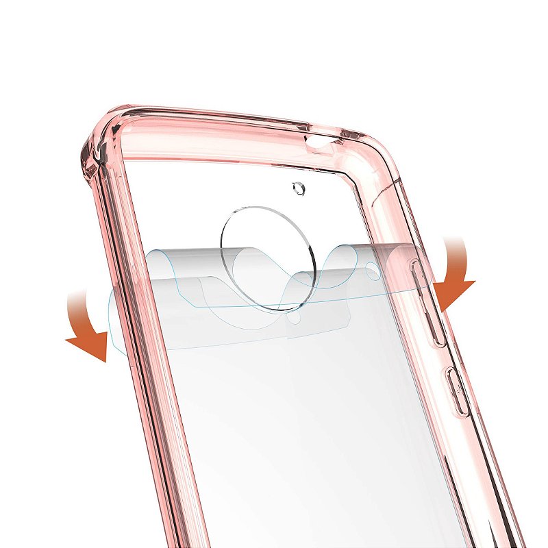 Capa para Motorola Moto G5 Plus - Ultra Slim Air Rosa - Gshield - foto 5
