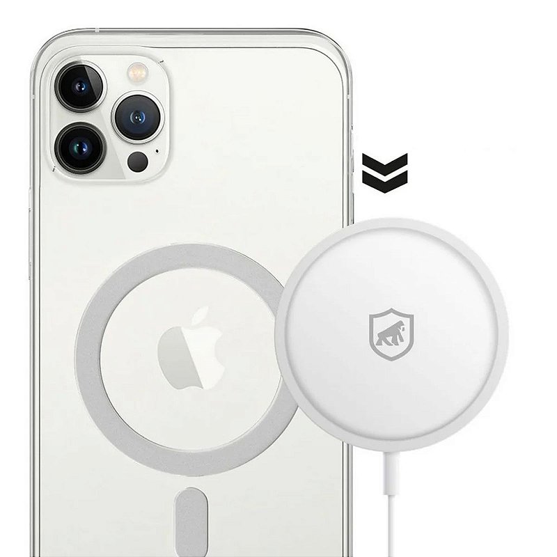 Kit Magsafe - Carregador e Capa para iPhone 13 Pro Max - Gshield - foto 2