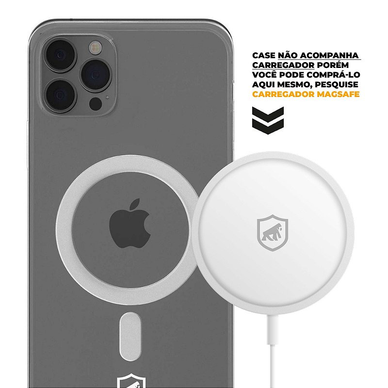 Capa MagSafe para iPhone 12 Pro - Transparente - Gshield - foto 3