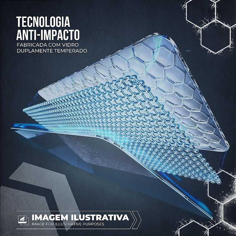 Película para iPhone 13 Pro Max - Ultra Glass - Preta - Gshield