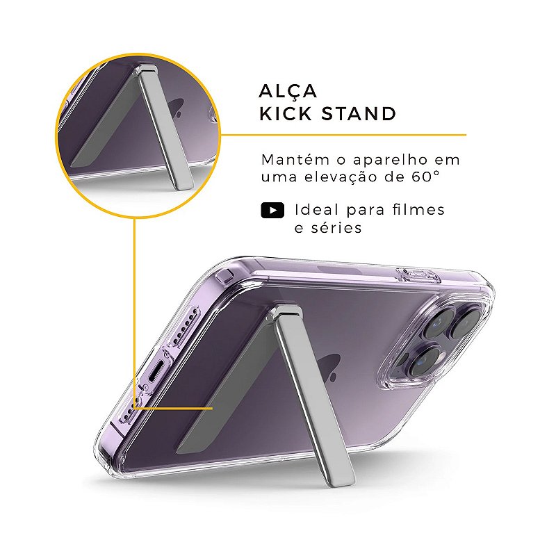 Capa para iPhone 14 Pro - Slim Fit - Transparente - Gshield - foto 5