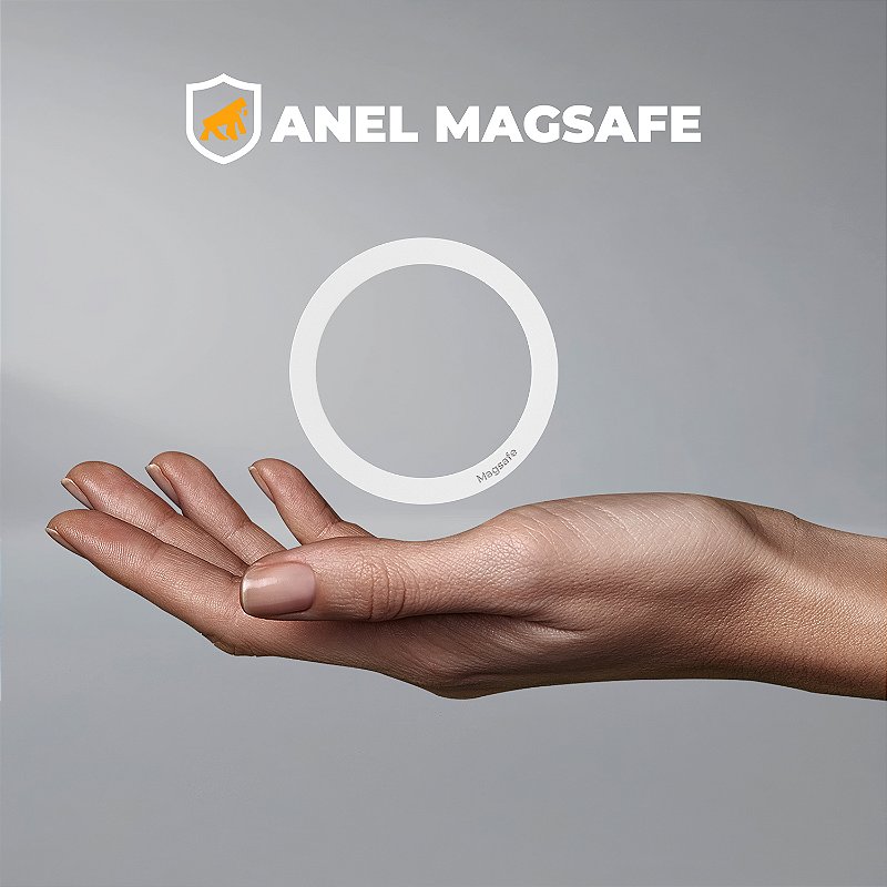 Anel Magsafe - Aro Adesivo Metálico - Gshield