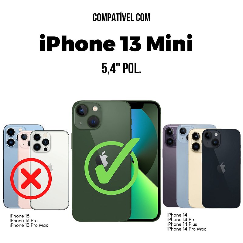 Película para iPhone 13 Mini - Traseira de Fibra de Carbono - Gshield