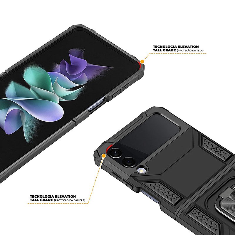 Capa para Samsung Galaxy Z Flip 4 - Thunder - Gshield