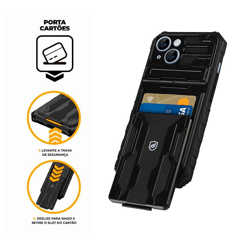 Capa para iPhone 14 - Snap Guardian - Gshield