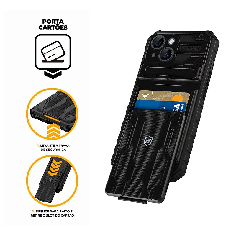 Capa para iPhone 14 Plus - Snap Guardian - Gshield