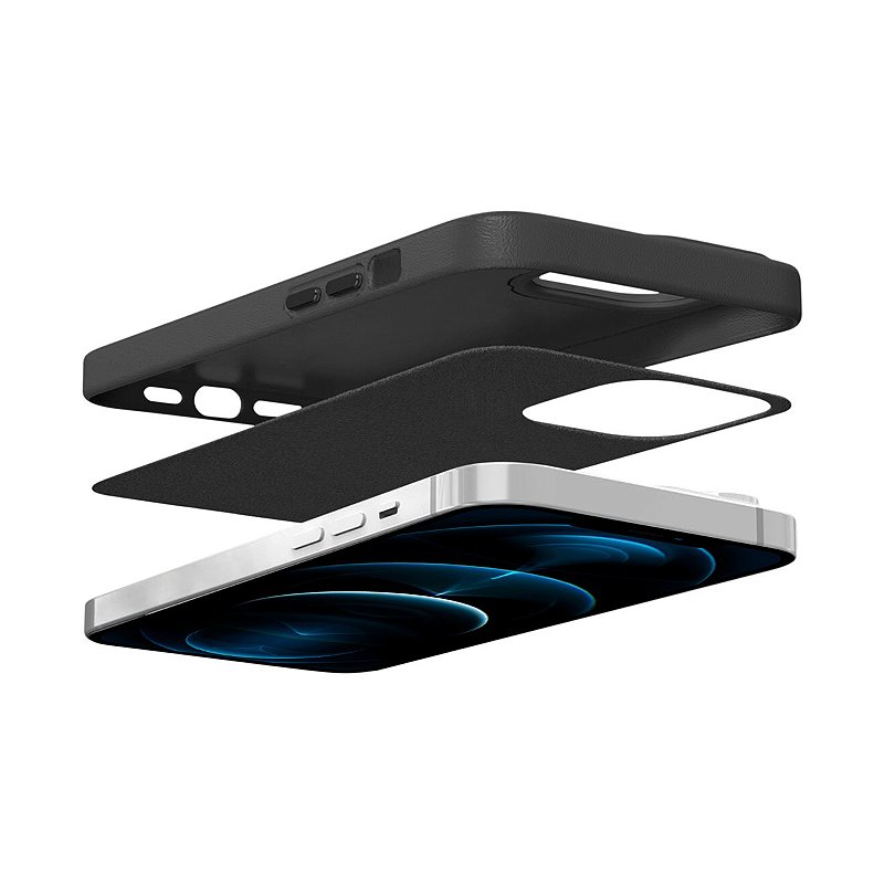 Capa para iPhone 12 Pro - Couro Dual Preta - Gshield - foto 6
