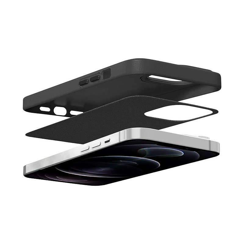 Capa para iPhone 12 Pro Max - Couro Dual Preta - Gshield - foto 6