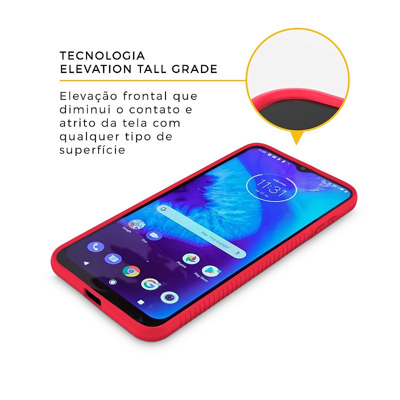 Capa para Motorola Moto G8 Power Lite - Stronger Rosa - Gshield