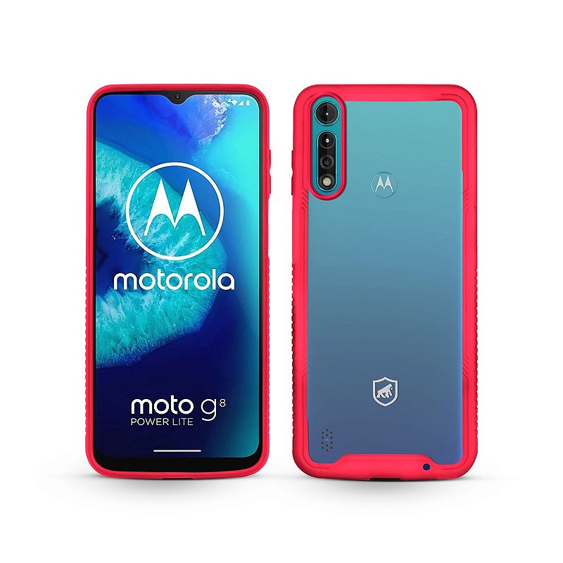 Capa para Motorola Moto G8 Power Lite - Stronger Rosa - Gshield