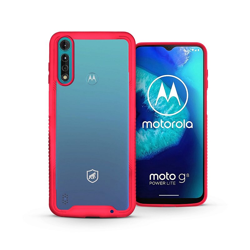 Capa para Motorola Moto G8 Power Lite - Stronger Rosa - Gshield