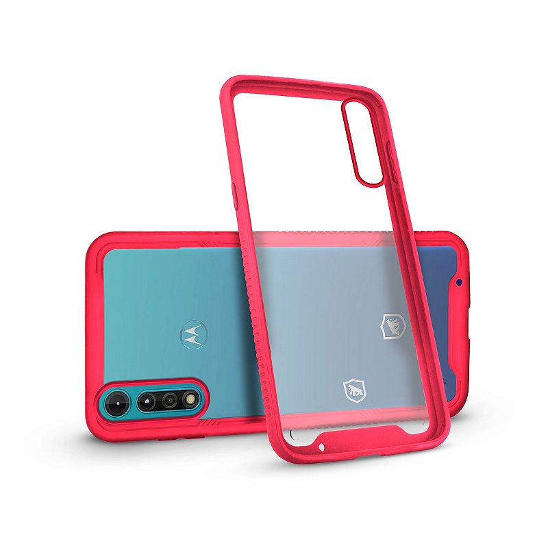 Custodia Protettiva con Cordino Giallo per Motorola G8 Power Lite