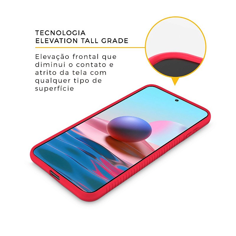 Capa para Xiaomi Redmi Note 10 4G / Note 10S - Stronger Rosa - Gshield