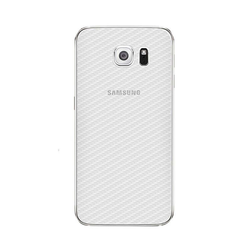 Película para Samsung Galaxy S6 Edge - Traseira de Fibra de Carbono - Gshield - foto 2