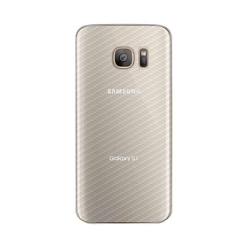 Película para Samsung Galaxy S7 Edge - Traseira de Fibra de Carbono - Gshield - foto 2