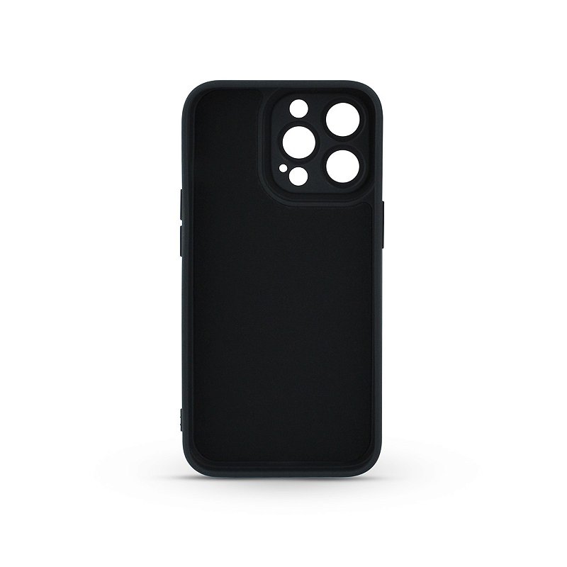 Capa para iPhone 13 Pro - Preta - Silicon Cloud - Gshield
