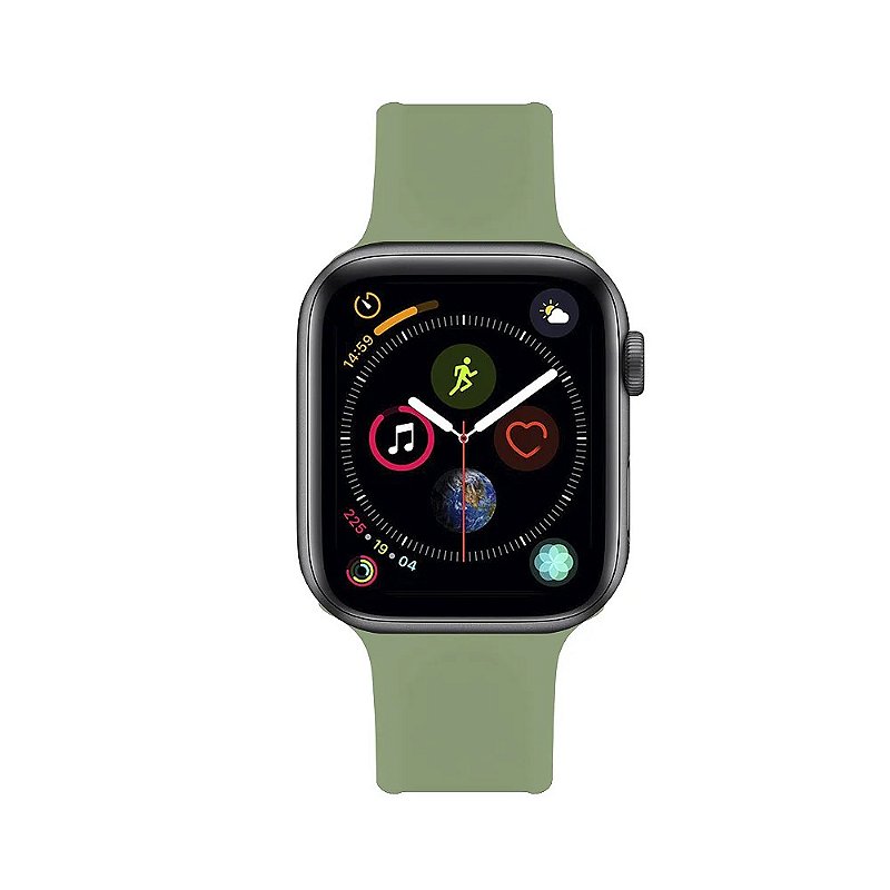 Pulseira Para Apple Watch 49MM Ultra Fit - Verde Claro - Gshield - foto 4