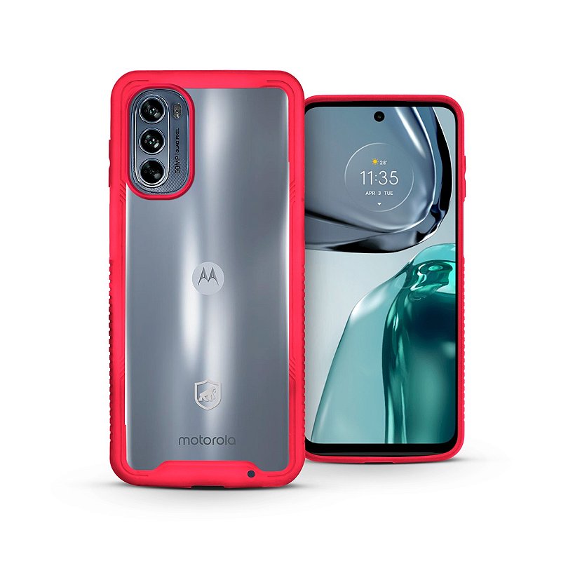 Capa para Motorola Moto G62 5G - Stronger Rosa - Gshield