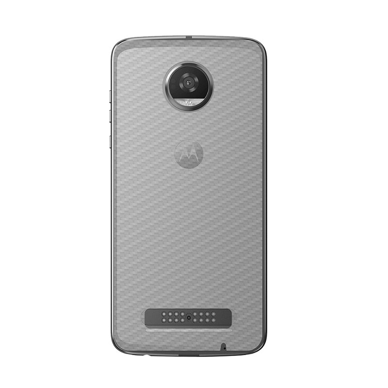 Película para Motorola Moto Z2 Play - Traseira de Fibra de Carbono - Gshield - foto 2