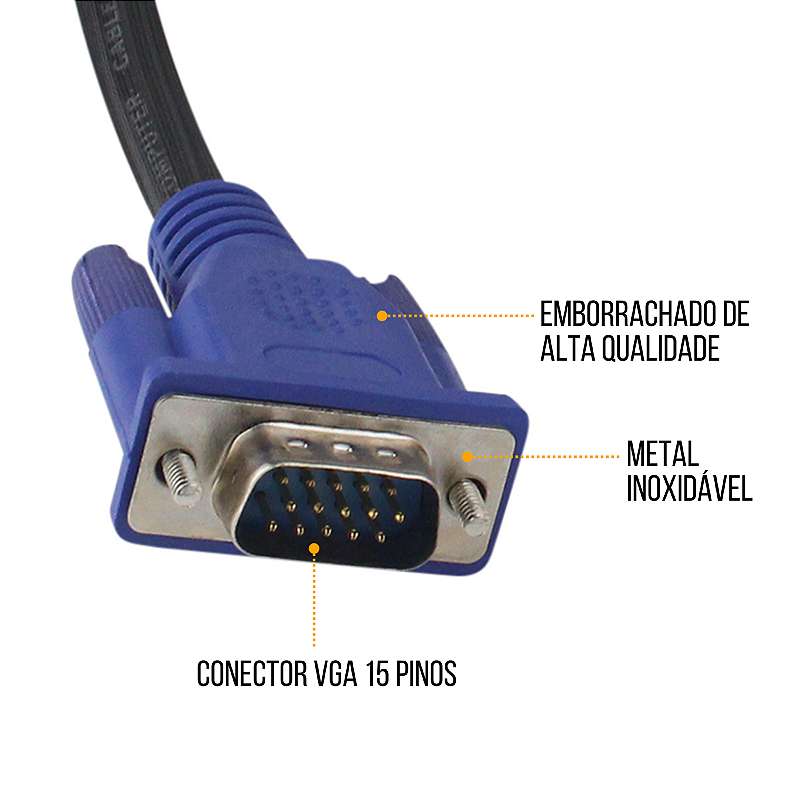 Cabo VGA - 1,7m - Gshield