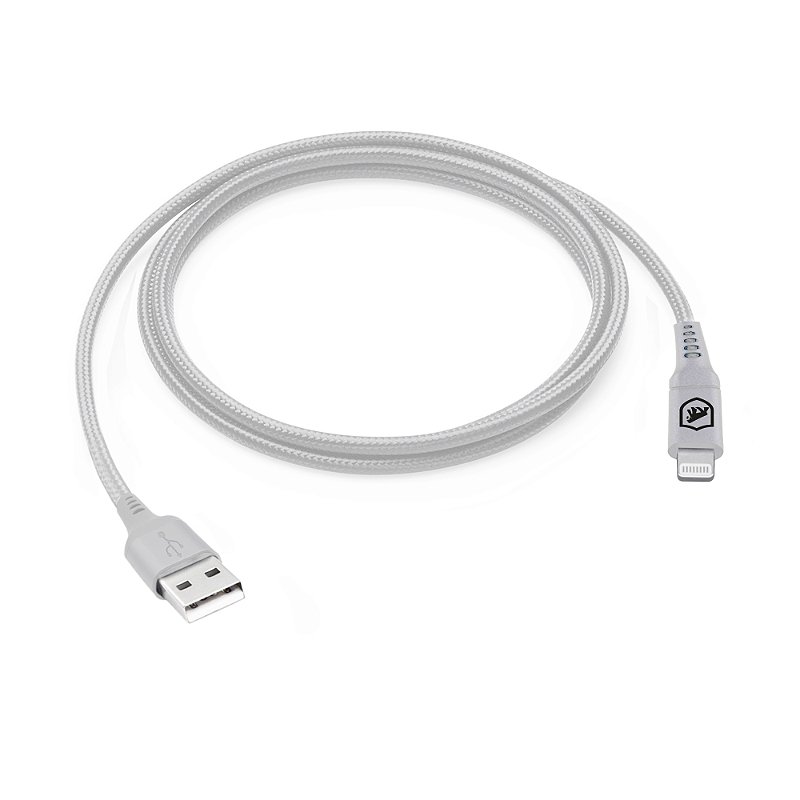 Cabo Survivor para Lightning / USB - 1,5m - Branco - Gshield - foto 2