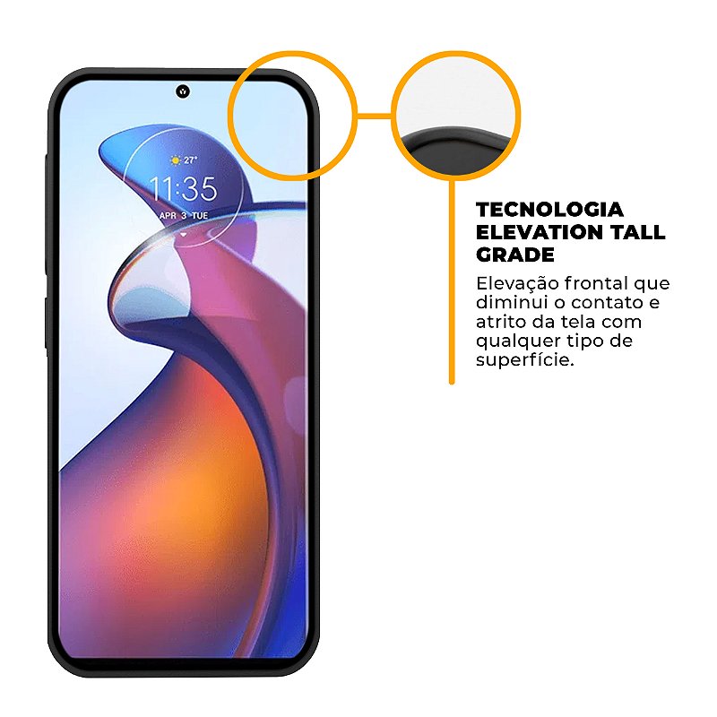 Capa para Motorola Moto Edge 30 Fusion 5G - Dinamic Cam Protection - Gshield