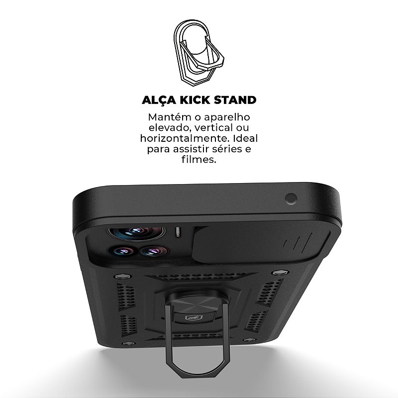 Capa para Motorola Moto Edge 30 Ultra 5G - Dinamic Cam Protection - Gshield