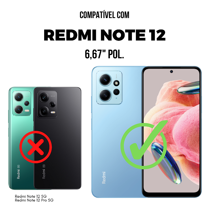 Película para Xiaomi Redmi Note 12 - Traseira de Fibra de Carbono - Gshield