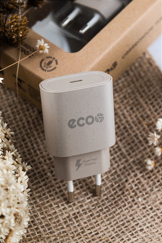 Carregador Turbo Tipo C - QC 3.0 até 25W - GreenEcoo