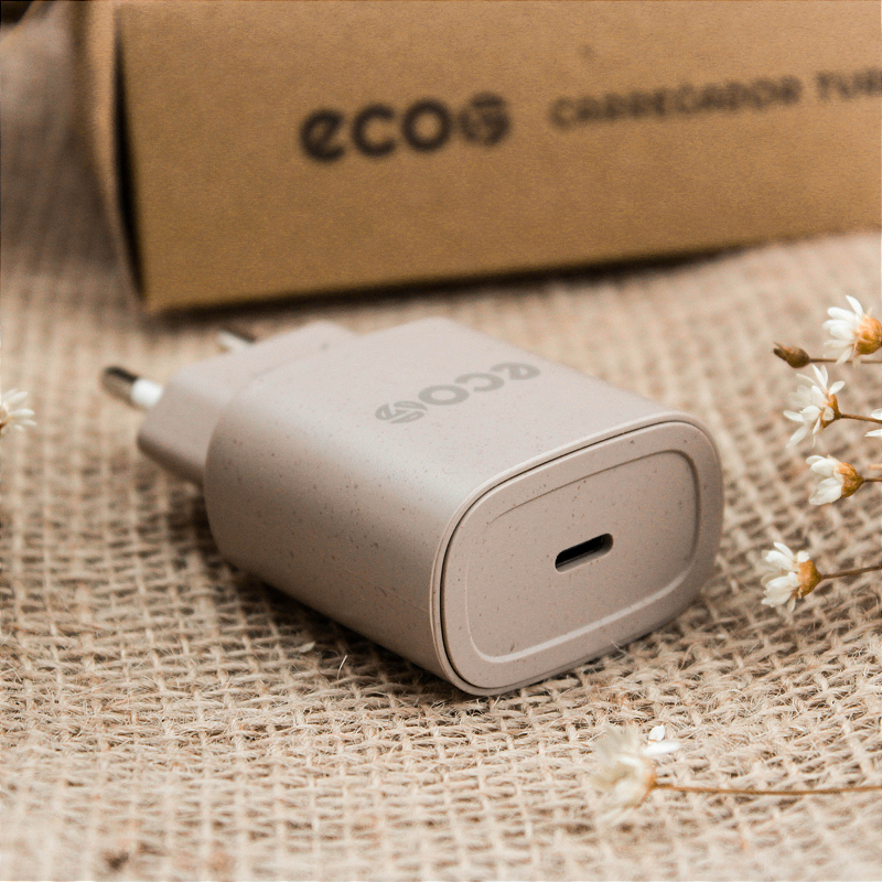Carregador Turbo Tipo C - QC 3.0 até 25W - GreenEcoo