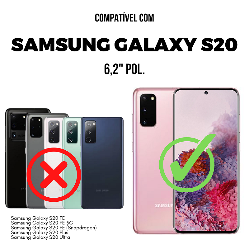 Película para Samsung Galaxy S20 - Traseira de Fibra de Carbono Preta - Gshield - foto 2