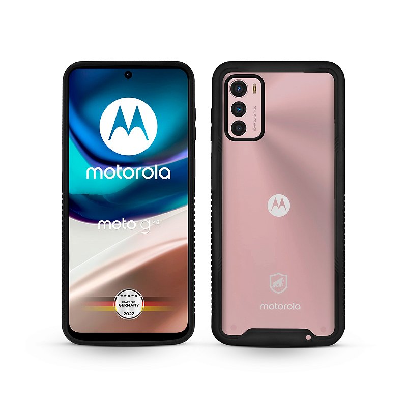 Capa para Motorola Moto G42 - Stronger Preta - Gshield