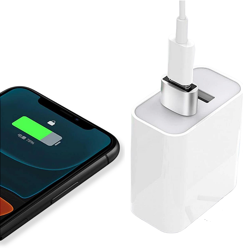 Adaptador Tipo C / USB - Prata - Gshield - foto 2