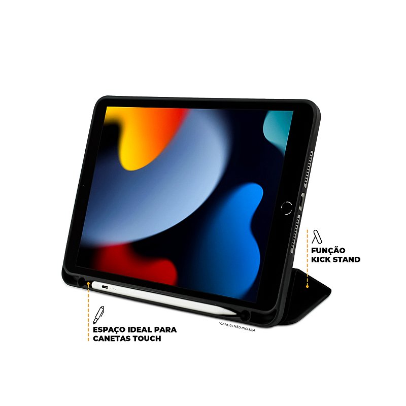 Capa para iPad 7/8/9 10.2 2019/2020/2021 - Clear View - Gshield - foto 2