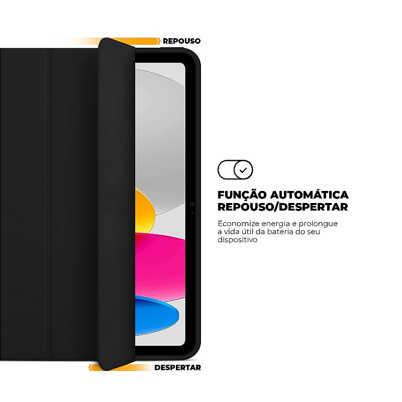 Capa para iPad 10.9" 2022 / iPad Air 11'' 2026 - Clear View - Gshield