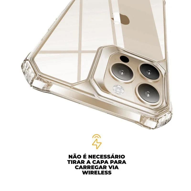 Capa para iPhone 15 Pro Max - Clear Proof - Gshield