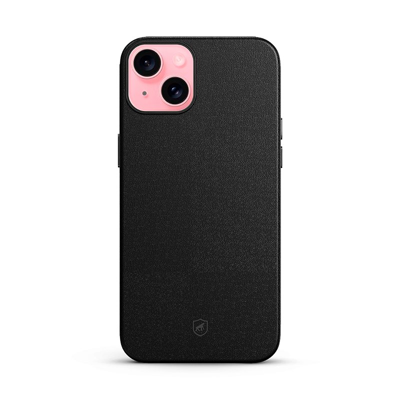 Capa para iPhone 15 Plus - Couro Dual Preta - Gshield - foto 3